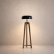 Tripod Floor Lamp in Wood and Metal