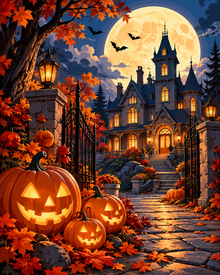 Paint by Numbers – Halloween Edition