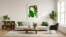 Tableaux abstraits colorés