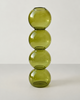 Vase Bulles en Verre – Silhouette Sculpturale et Transparence Colorée