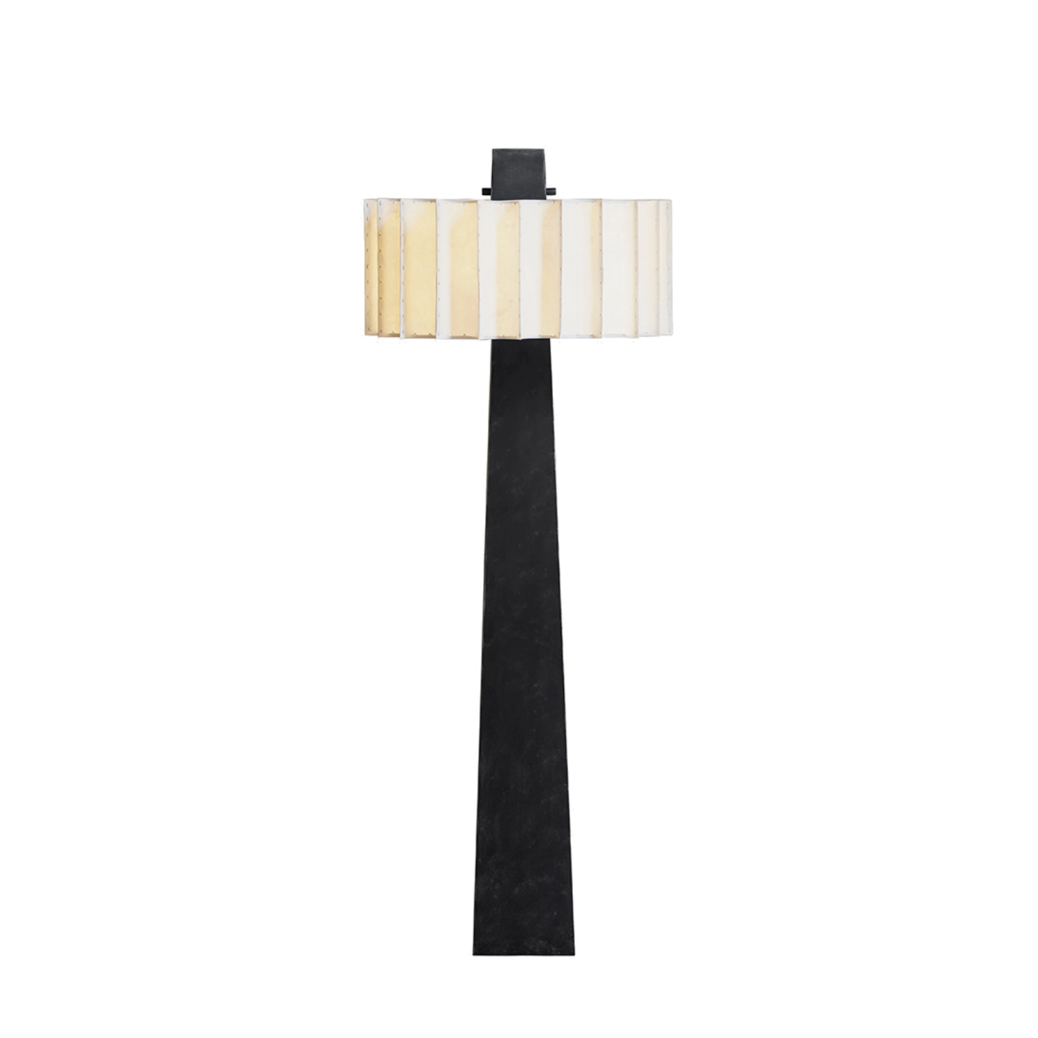 Lampadaire Sculpturaux en Métal Noir – Design Contemporain