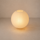 Lampe de Table Boule en Papier Japandi - Mizuka