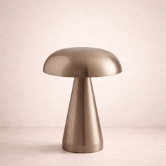Lampe de Table Champignon Design en Métal - Fuméa