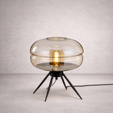 Lampe de Table en Verre Teinté – Mielune