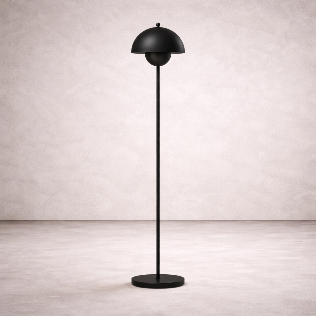 Lampadaire en Métal Design Vintage – Noctiro