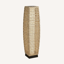 Woven Rattan Solar Floor Lamp – Soliro