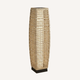 Lampadaire Solaire en Rotin Tressé – Soliro