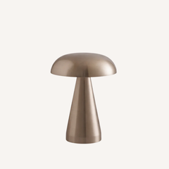 Lampe de Table Champignon Design en Métal - Fuméa