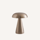 Designer Metal Mushroom Table Lamp - Fuméa