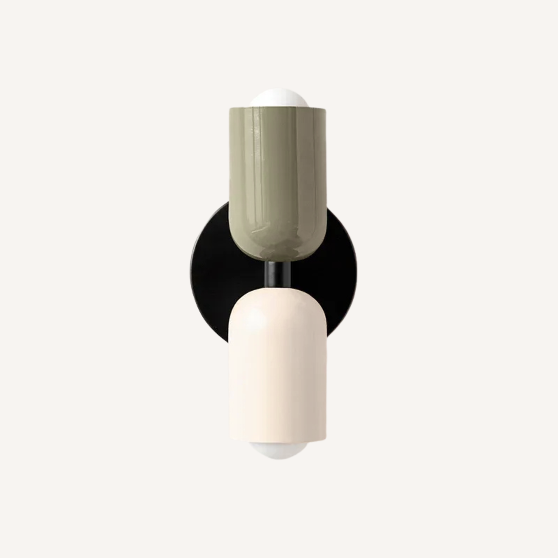 Designer-Doppelkopf-Wandleuchte – Olivéil