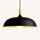 Suspension Dome en Aluminium Coloré et Bois - Kaléa