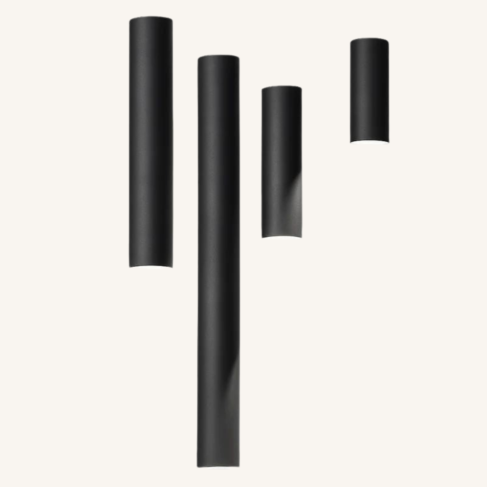 Spot LED Tube en Saillie Noir ou Blanc - Tubélis