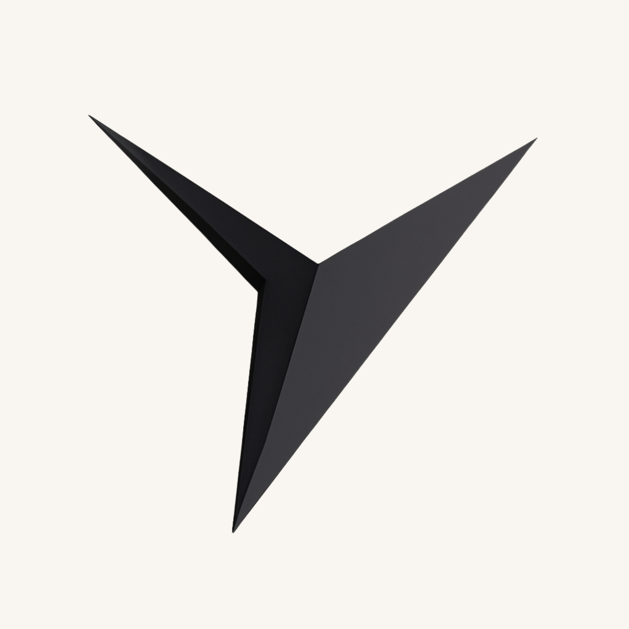 Applique Murale LED Triangle en Métal Style Loft - Triangéil