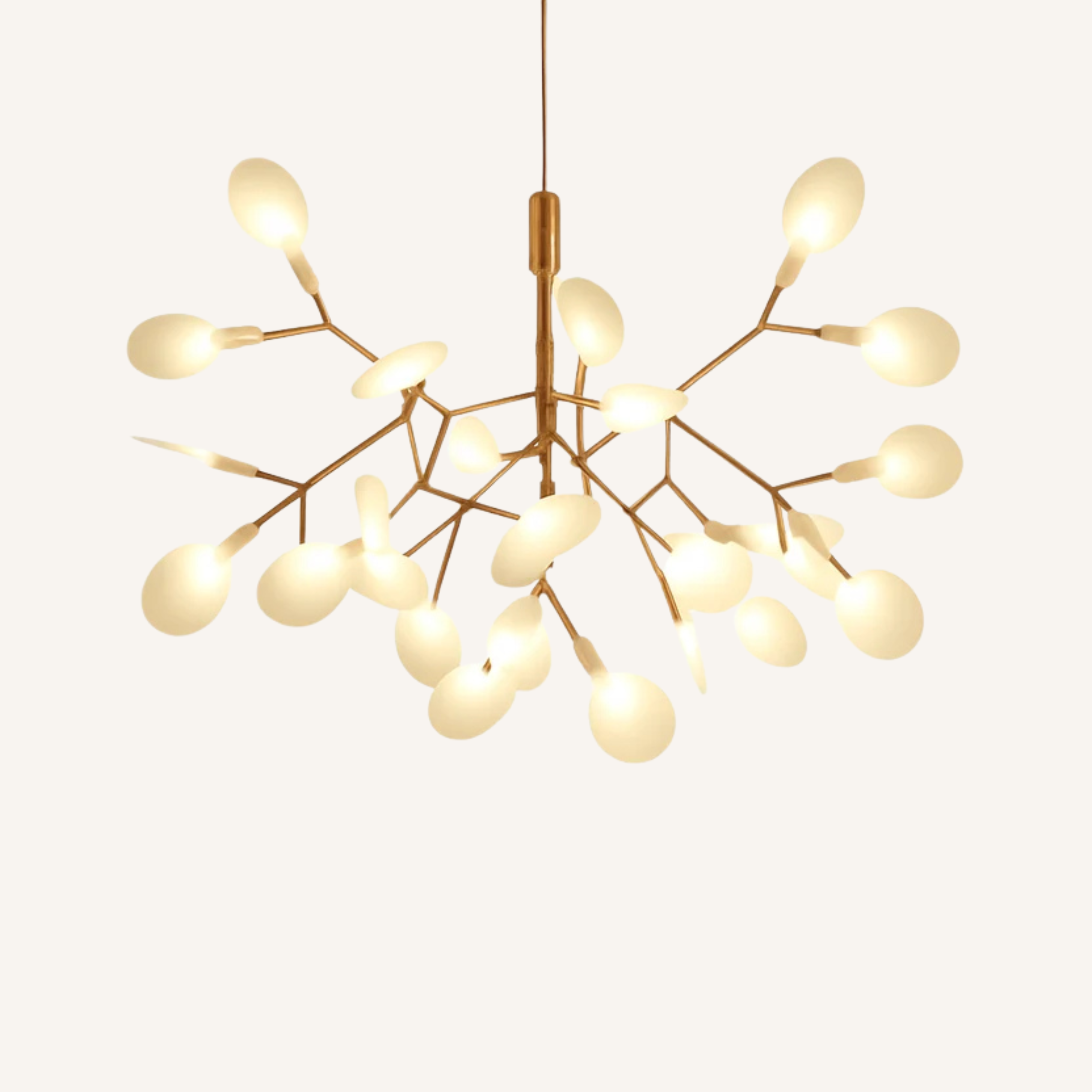 Lustre Luciole LED Doré - Lucéa