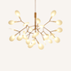 Lustre Luciole LED Doré - Lucéa