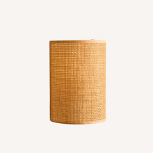 Woven Rattan Half-Cylinder Wall Sconce - Cannéa