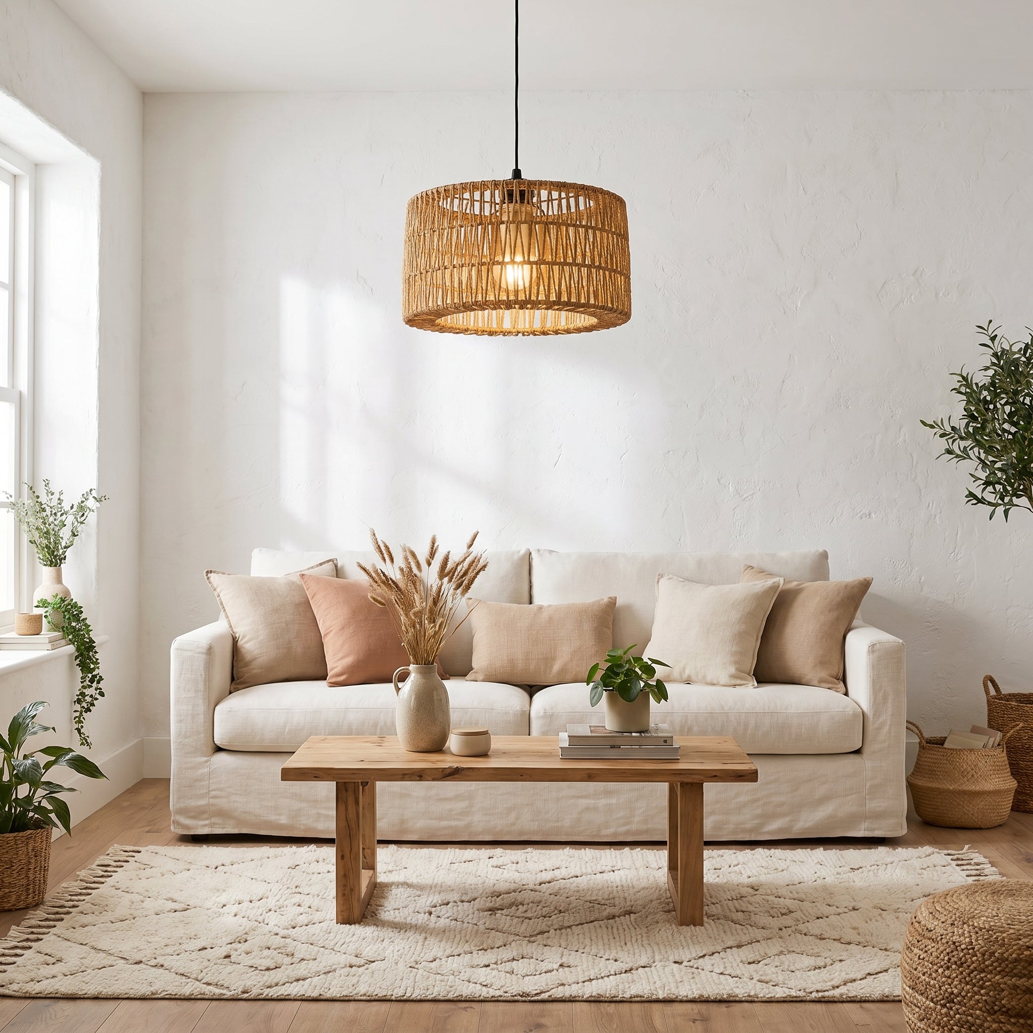 NATURA – Kreativer Korblüster – Ländlicher Charme und natürliche Dekoration