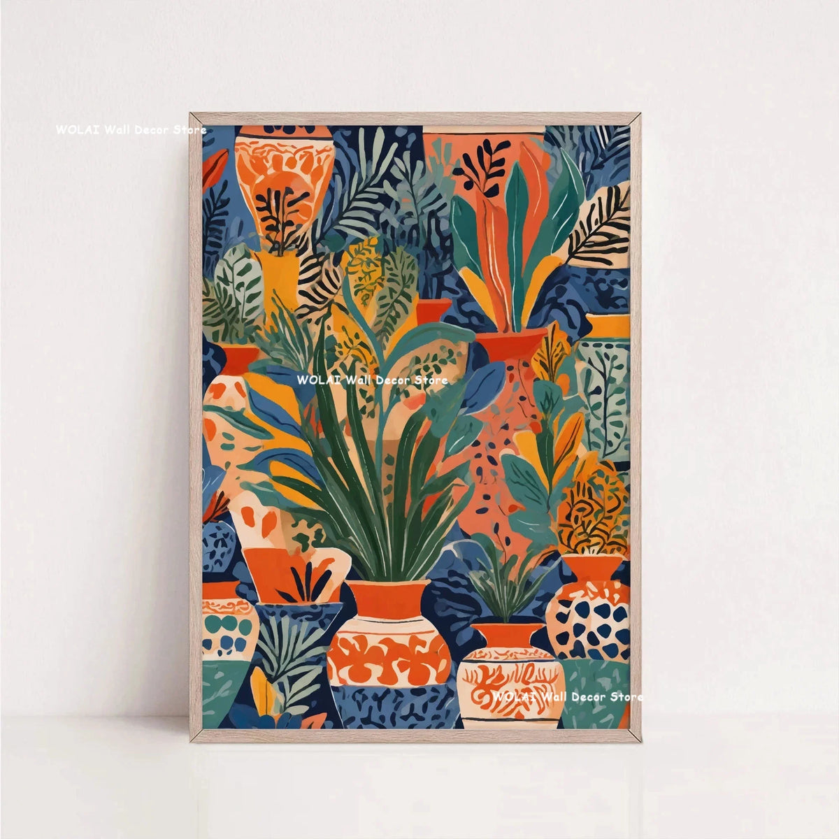 Tableau Architecture Mexicaine Colorée – Fleurs et Ambiance Solaire
