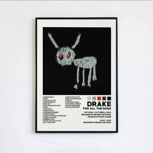 Tableau Musique Rap – Covers d’Albums et Esthétique Urbaine