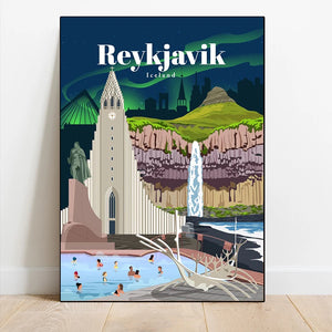 Tableau Affiches de Voyage – Horizons Urbains et Évasion