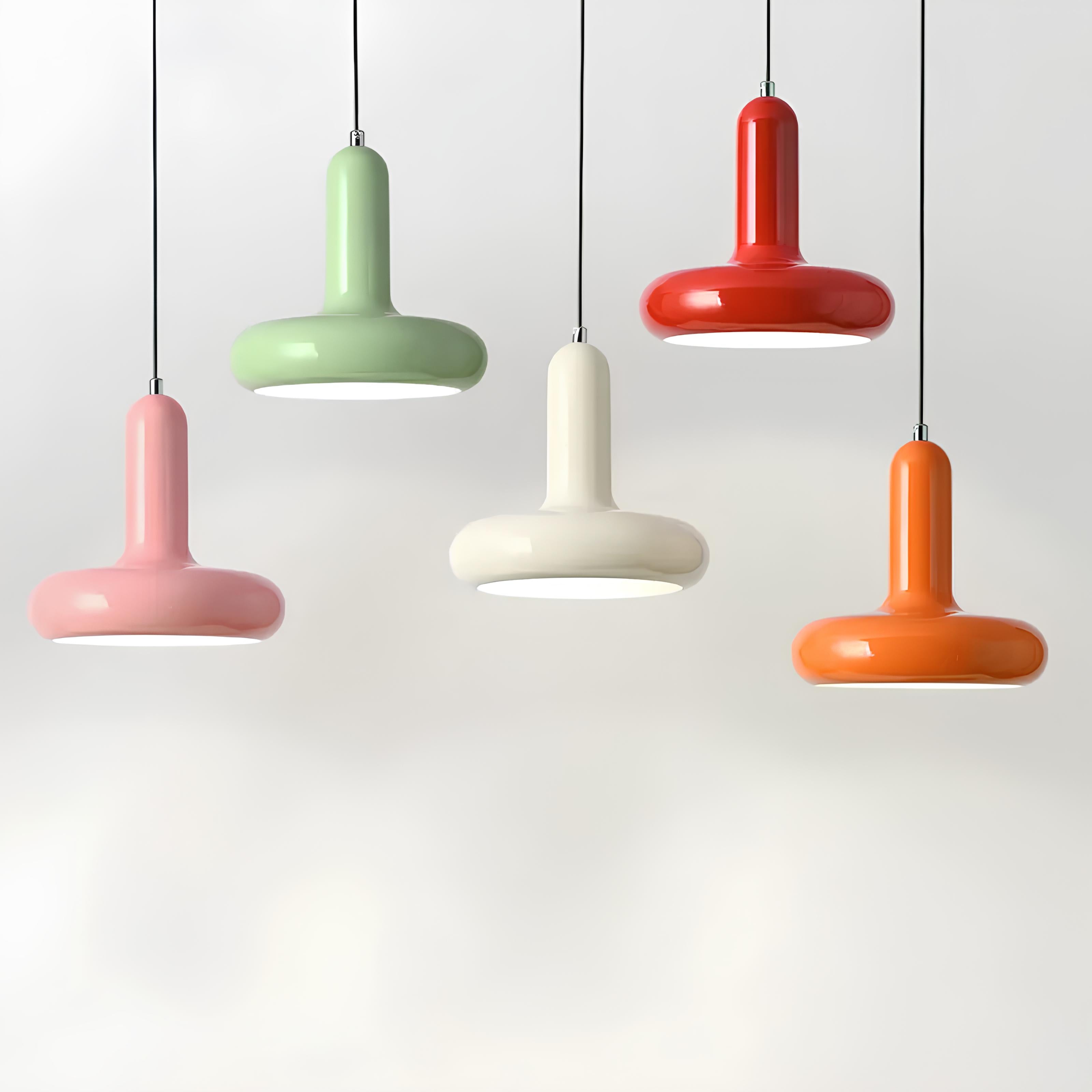 Lampe suspendue style champignon