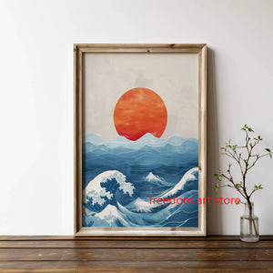 Tableau Bonsaï Japonais Beige – Esprit Zen, Wabi-Sabi et Japandi