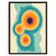 Tableau Psychédélique Géométrique – Couleurs Vibrantes et Formes Abstraites