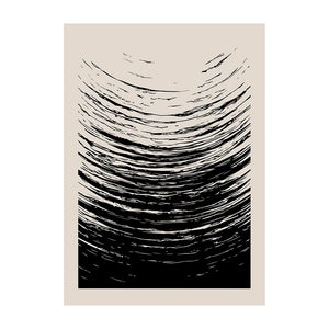 Tableau Abstrait Formes et Lignes – Géométrie Rétro Minimaliste