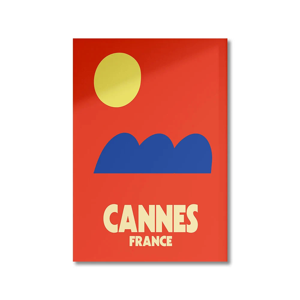 Tableau Ville Mid-Century – Londres, New York, Paris et Rome