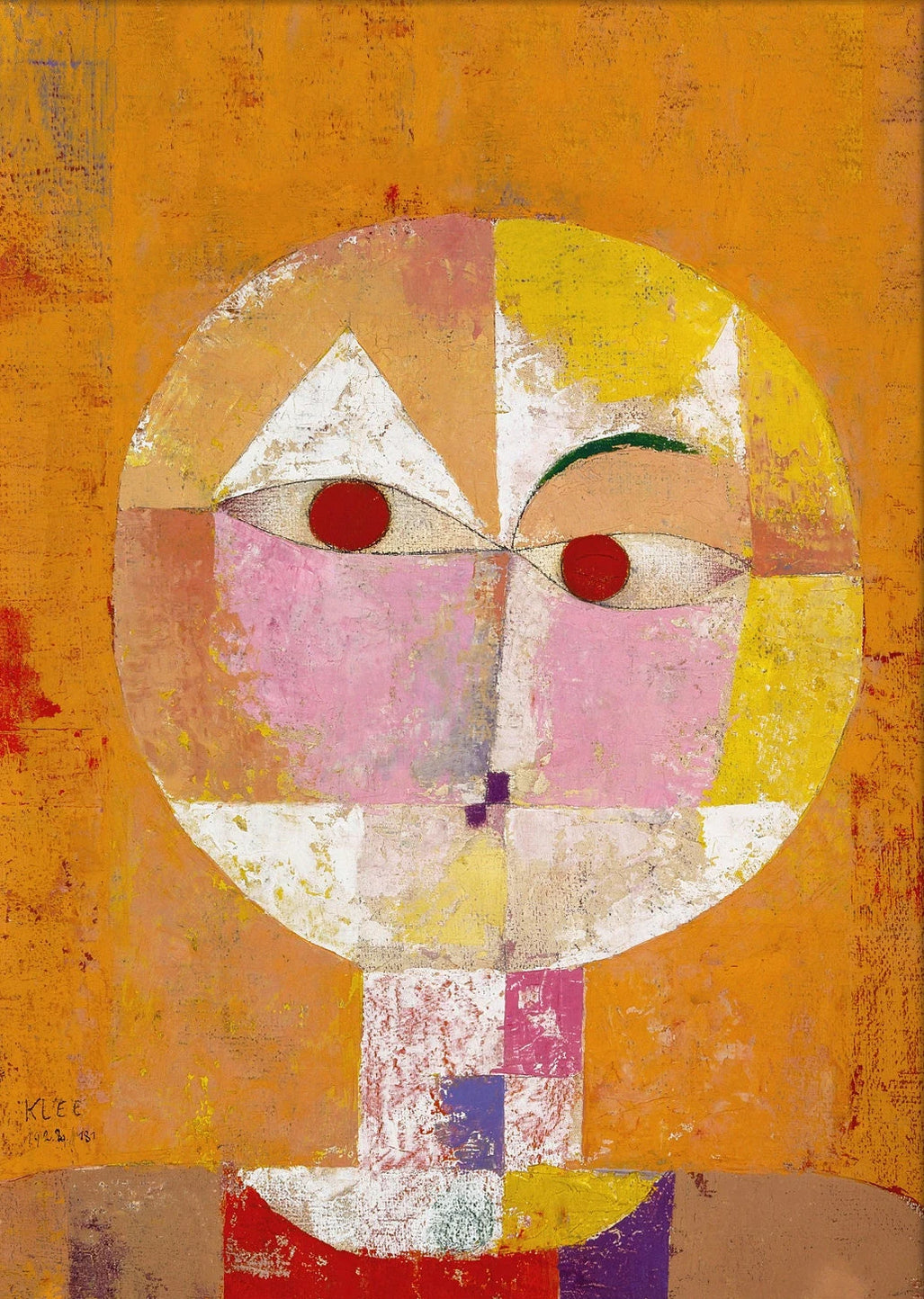 Tableau Abstrait Moderniste – Blocs de Couleurs et Géométrie