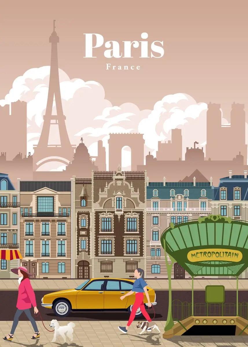 Tableau Affiches de Voyage – Horizons Urbains et Évasion