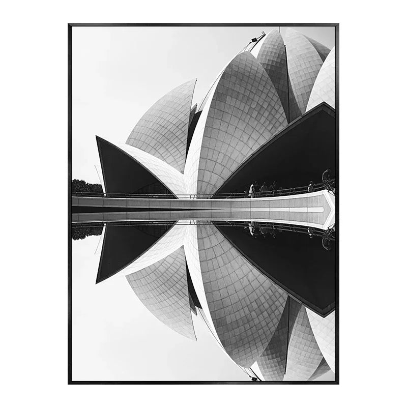 Tableau Monuments Urbains Noir et Blanc – New York, Londres, Paris et Sydney