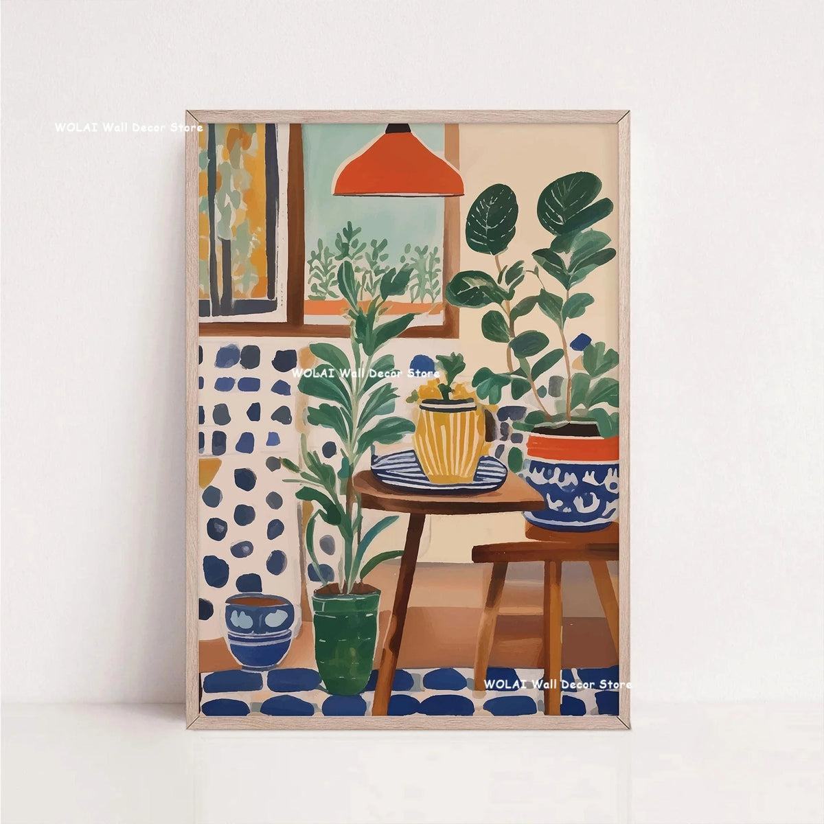 Tableau Architecture Mexicaine Colorée – Fleurs et Ambiance Solaire