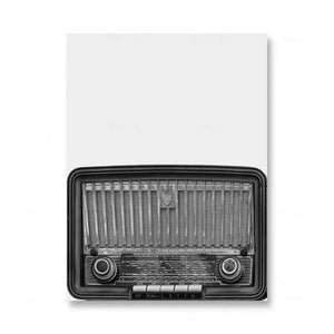 Tableau Musique Noir et Blanc – Vinyle, Guitare et Esprit Rétro
