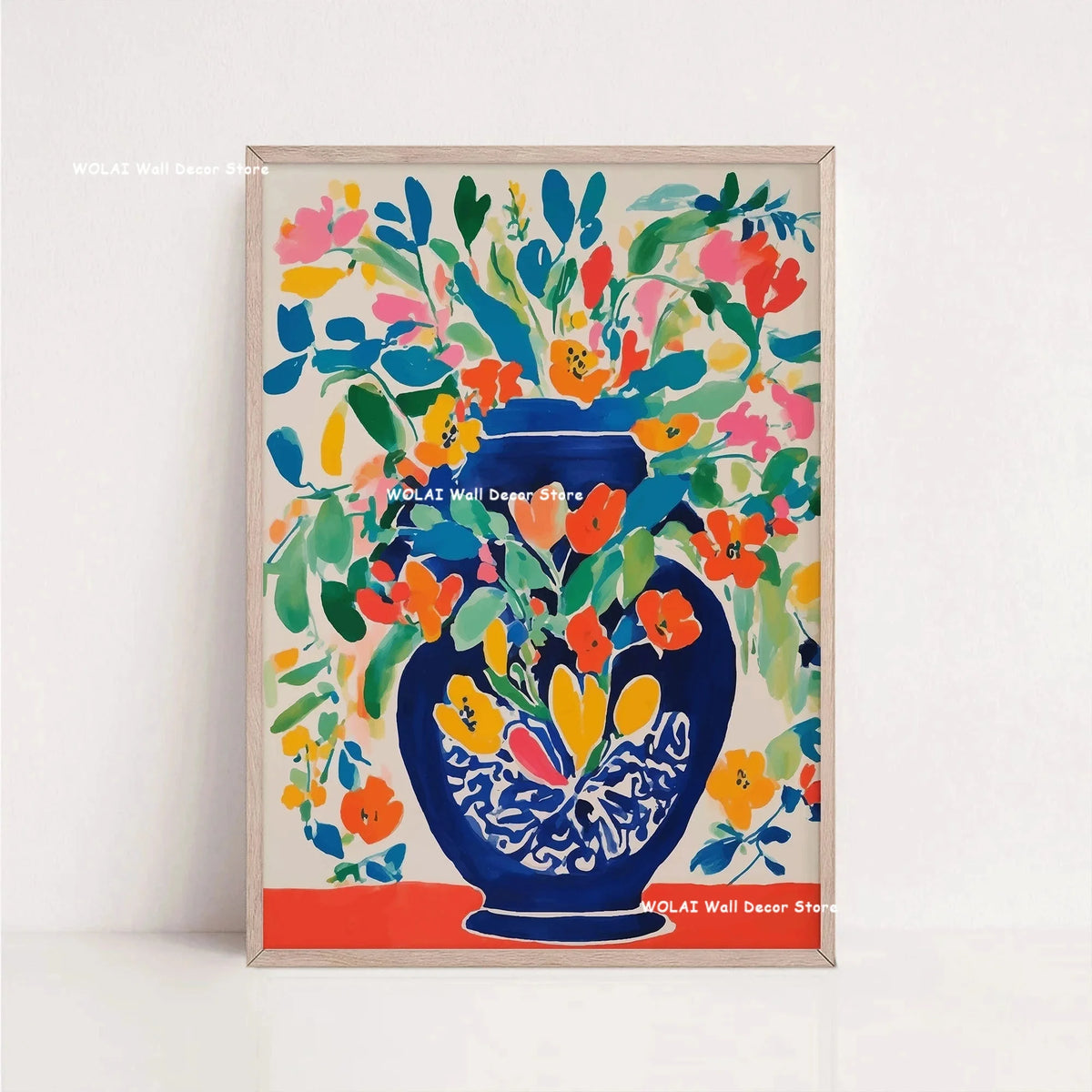 Tableau Architecture Mexicaine Colorée – Fleurs et Ambiance Solaire