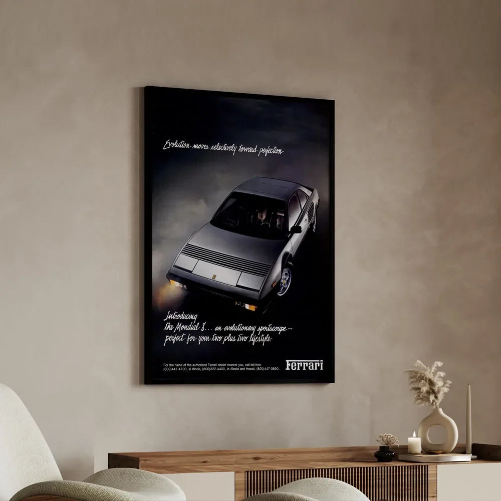 Tableau F40 – Icône Automobile et Esprit Racing