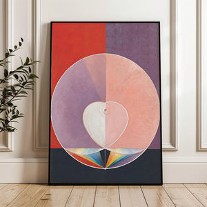 Tableau Abstrait Moderniste – Blocs de Couleurs et Géométrie
