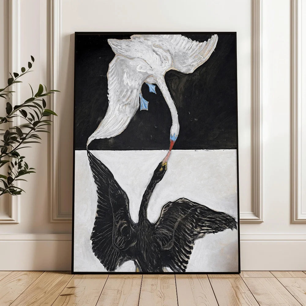 Tableau Abstrait Moderniste – Blocs de Couleurs et Géométrie