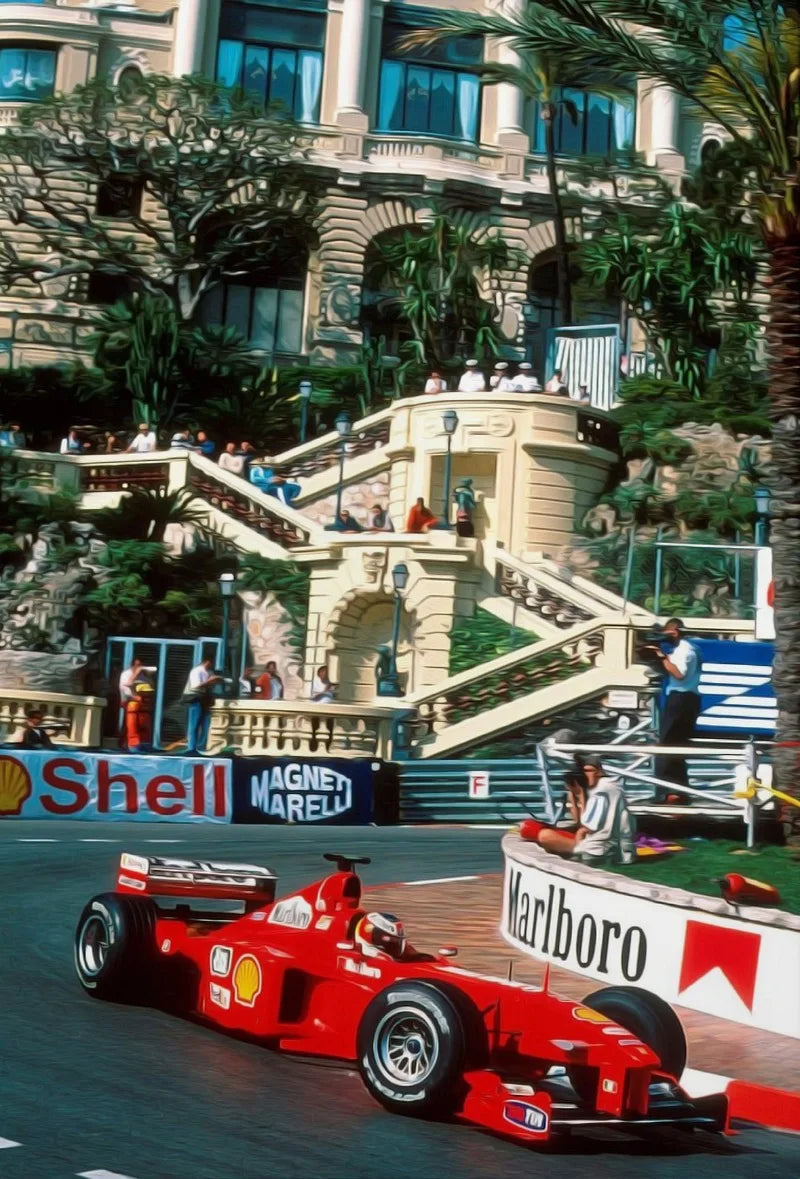 Tableau Circuit Automobile – Motorsport et Passion de la Course