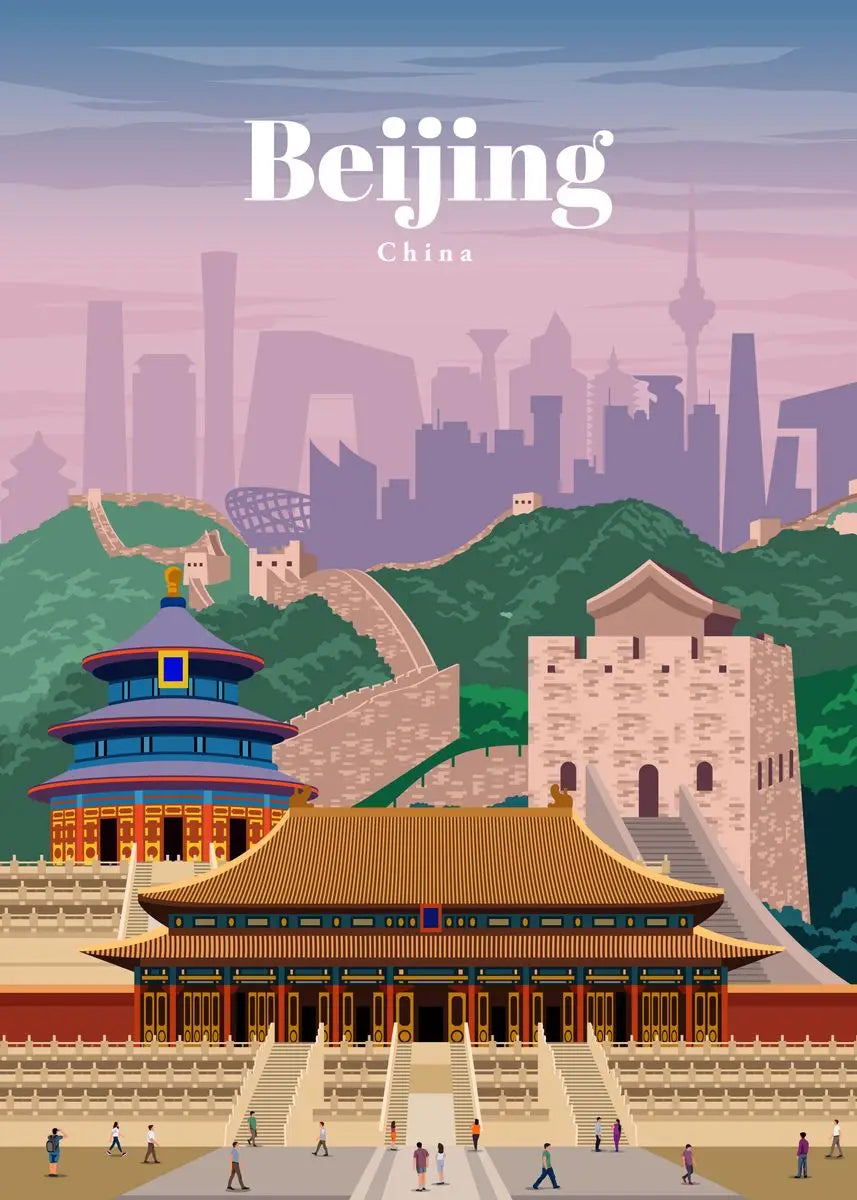 Tableau Affiches de Voyage – Horizons Urbains et Évasion