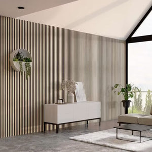 Panneau acoustique design Chêne Classic & Feutre Noir