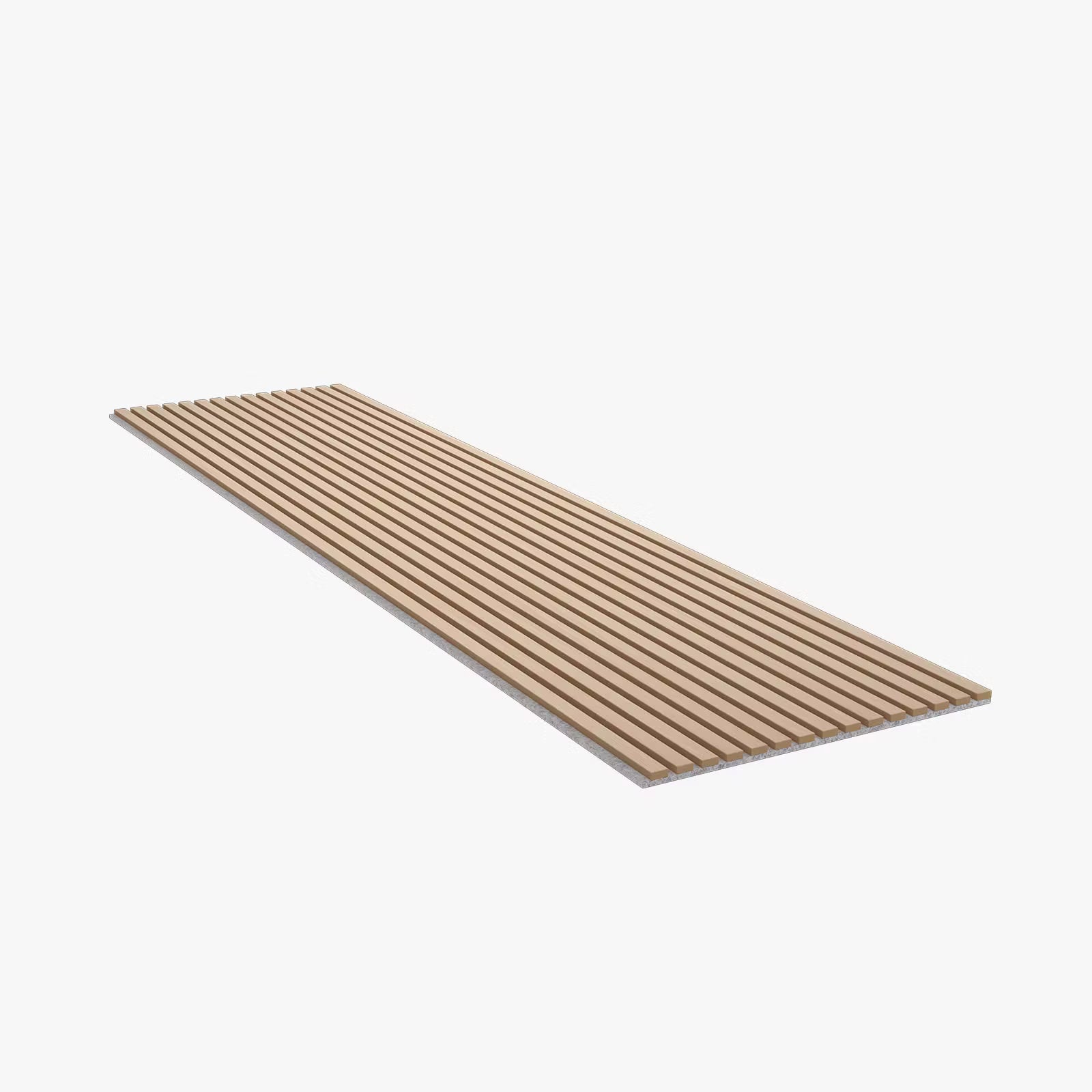 Panneau acoustique design Chêne Clair & Feutre Gris