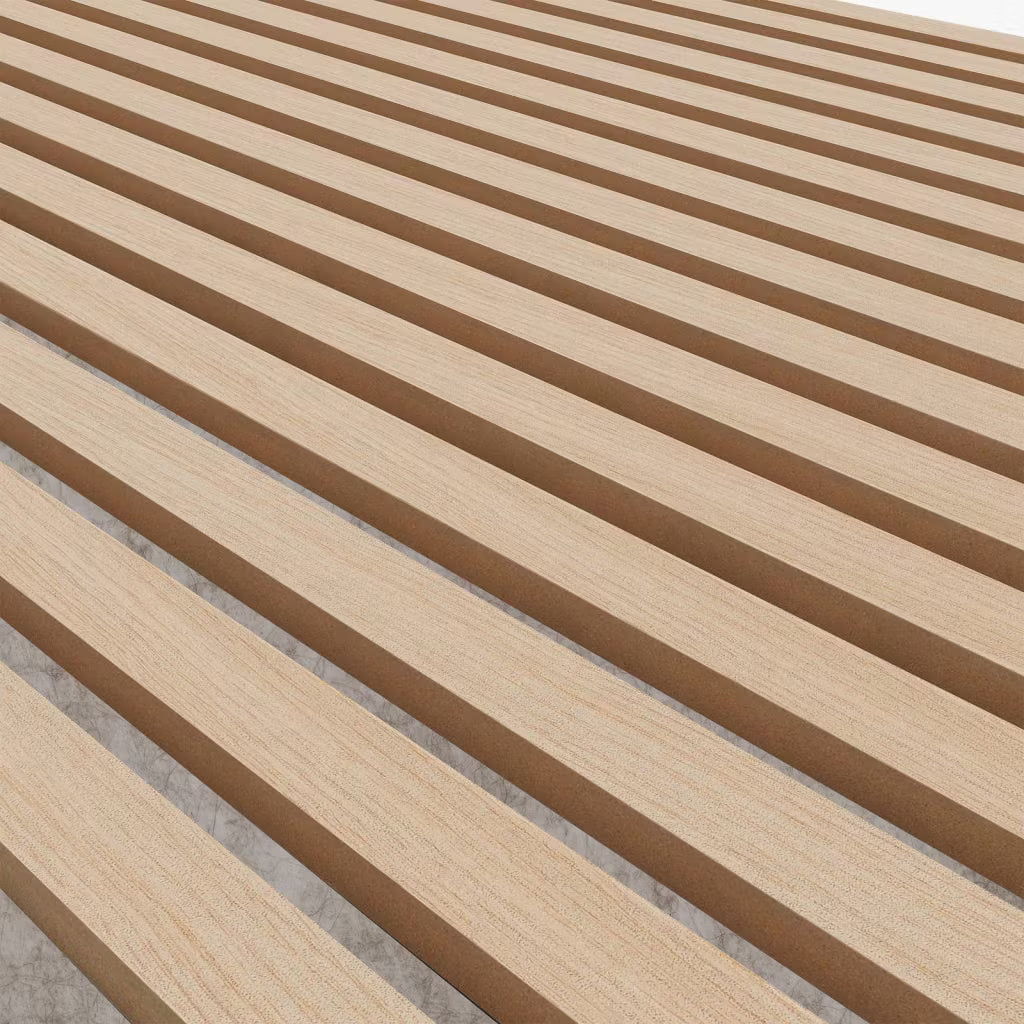 Panneau acoustique design Chêne Classique & Feutrine Beige