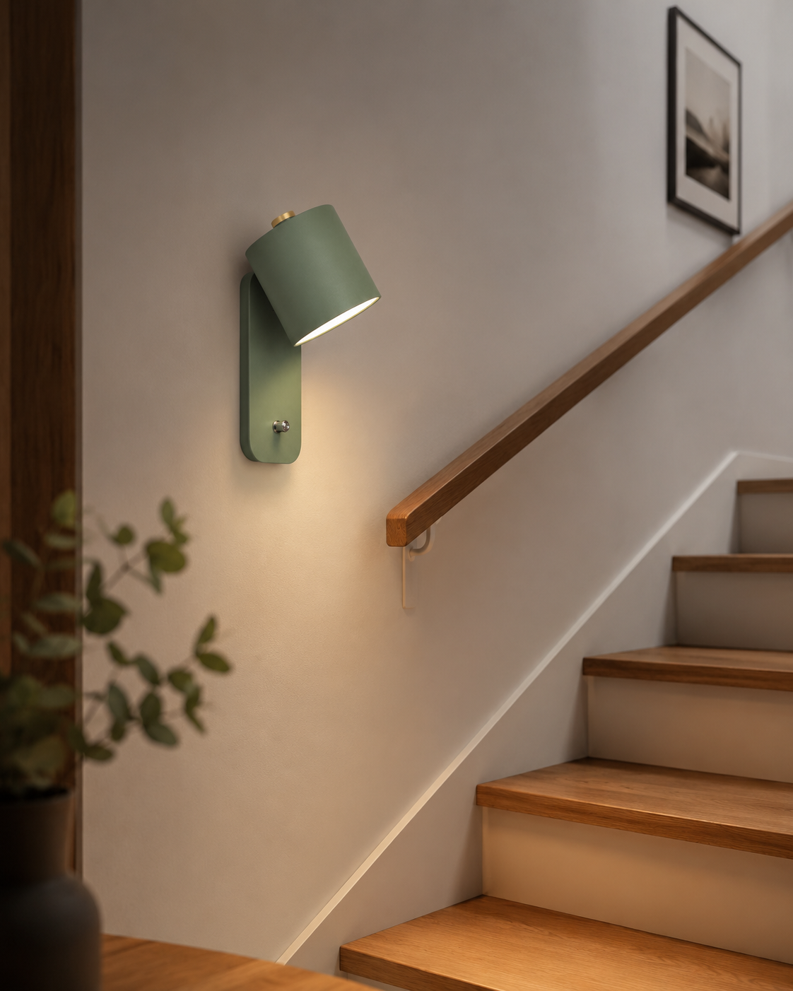 Applique Murale LED d'Escalier avec Interrupteur - Escaléil