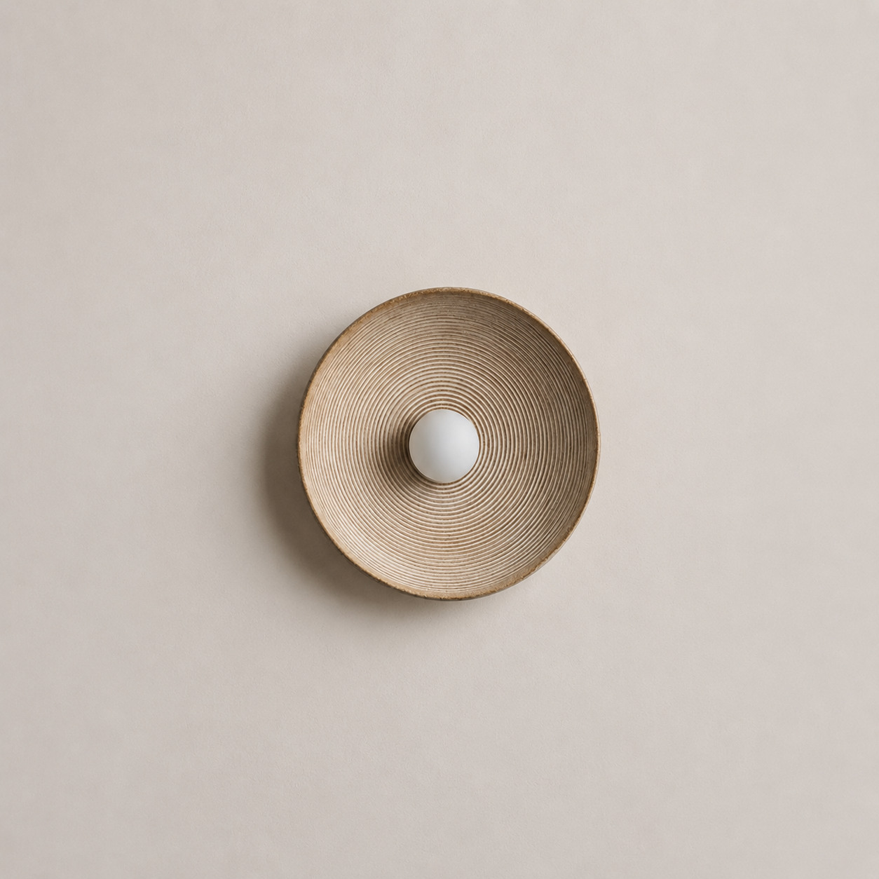 Aplique de Pared – Bola de Resina Vintage