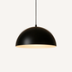 Suspension dôme noire en métal – Sombora