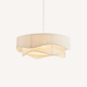 Pleated Fabric Cloud Suspension Lamp - Ondora