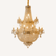 Gilded Crystal Classic Chandelier - Elegancia