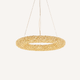 Aurion - Golden Crystal Ring Chandelier