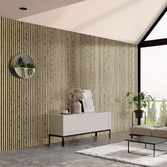 Panneau acoustique design des Alpes